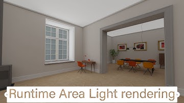 RealAPI: Area Light Demo in a Stunning Room Scene