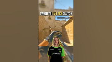 TWENTY3 PLAYING FACEIT | INSANE 1v4 ACE CLUTCH 😱  #cs2clips #csgo #cs2 #donk #faceit  #cs2highlights