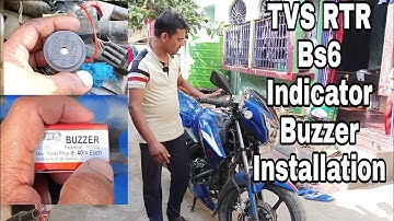 How To Install Indicator Buzzer Sound Tvs Apache Rtr Bs6