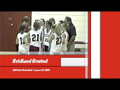 Reidland Rewind - Episode 40 - 2002 Reidland Middle School Girls Basketball - January 31, 2002
