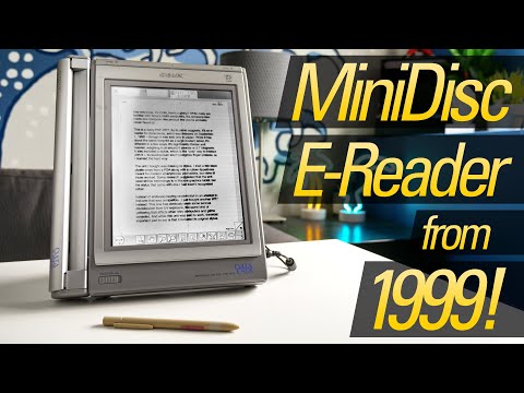 The Sony MiniDisc Document Reader That Could Also Scan!