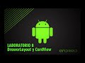 DrawerLayout y CardView - Android Studio 2023