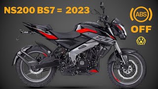 || How to abs off in ns200 bs7 🏍️2023 model || #ns2002023 #rider #ns200 #abs #2023