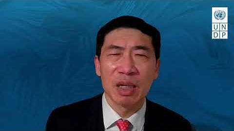 São Paulo Declaration on Planetary Health: A Message from Haoliang Xu (UNDP)