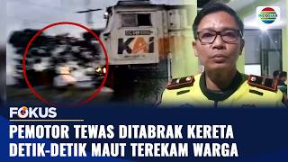 Pemotor Tewas Tertabrak KA Sangkuriang | Fokus