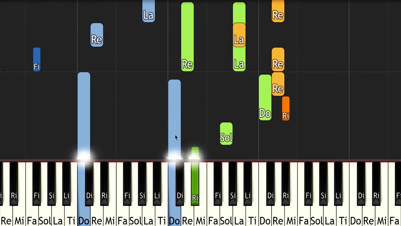 ODE TO SIMPLICITY │piano tutorial for synthesia（ピアノ）