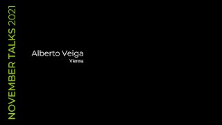 November Talks | Vienna | Alberto Veiga