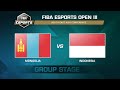 Mongolia v Indonesia - Group Game | FIBA Esports Open 2021 III