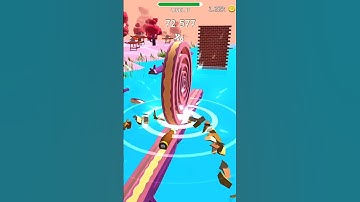 Spiral Roll - Level 17 || Running Game Epic Gameplay #spiralroll #viral #shortsvideo #3dgaming