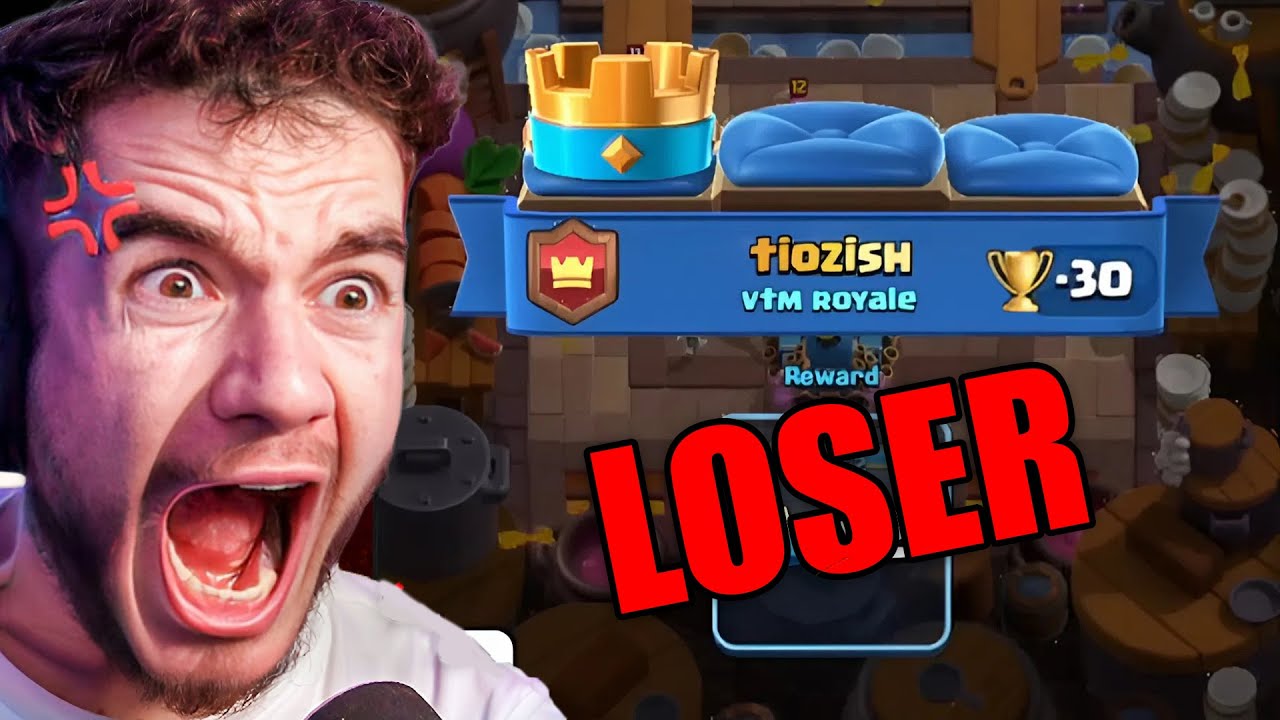 Primii Nervi La Clash Royale...