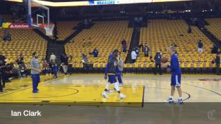 Warriors pregame