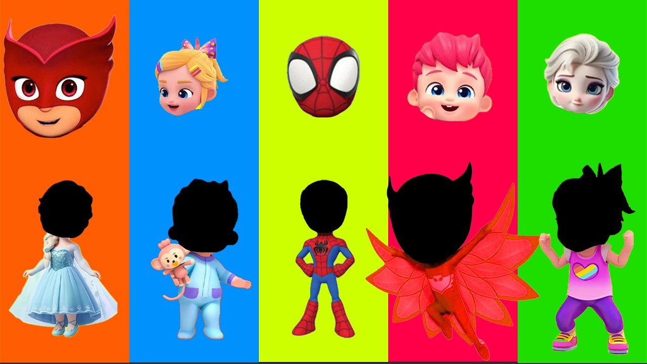 Wrong eyes👀 NEW EPISODES/ Sheriff Labrador x Rocky & BabyBoss Puzzle Wrong HeadsEYE PUZZLE WORLD