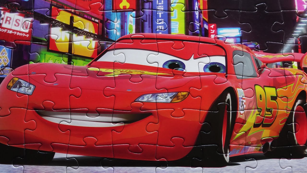Disney Pixar CARS Puzzle Game Jigsaw Rompecabezas De Puzzles Kids ...