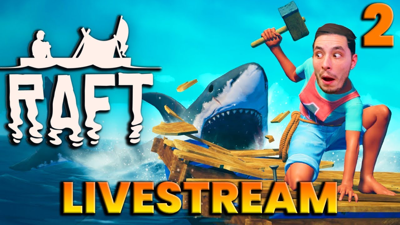 Raft - Lets Play Part 2: Expanding The Boat! - YouTube