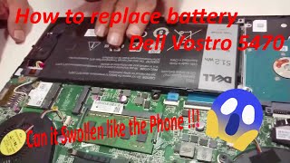 How to Change Battery Dell Vostro 5470