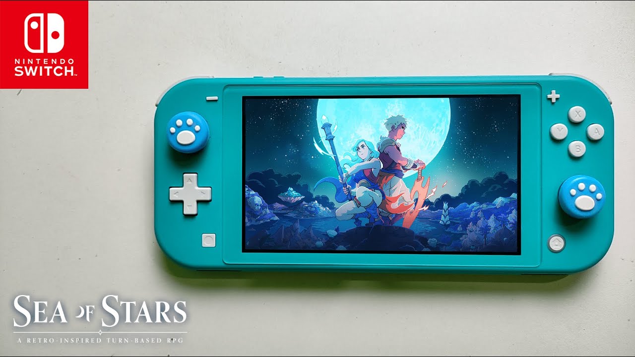 Sea of Stars Nintendo Switch Lite Gameplay - YouTube
