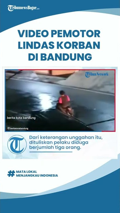Viral Video Pemotor Aniaya Pria di Tengah Jalan di Bandung, Polisi Periksa Saksi & Selidiki Pelaku