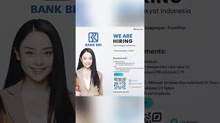 Lowongan Kerja Bank BRI | 18 Oktober 2022 | https://broloker.com/3352