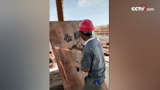 Calligraphy dream of a Chinese construction worker| CCTV English