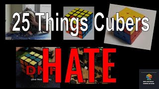 25 Things Cubers Hate ---- bob lightbulb Cubing Official