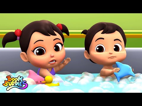 Canção de banho | Canção infantil | Educação | Boom Buddies Portugues | Desenho animado