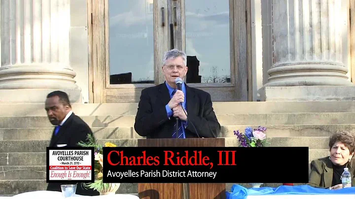 Avoyelles Parish DA Charles Riddle on Medicaid Exp...