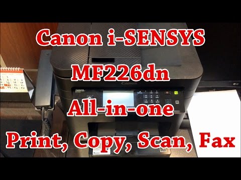 Canon i-SENSYS MF226dn Multifunction Printer - Hands on