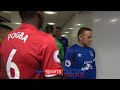 Wayne Rooney ignores Paul Pogba in the tunnel