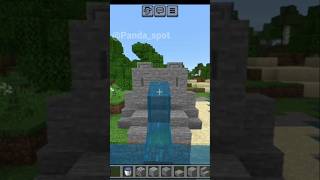 | How To Make Frog Statue In Minecraft | #minecraft #statue #shorts