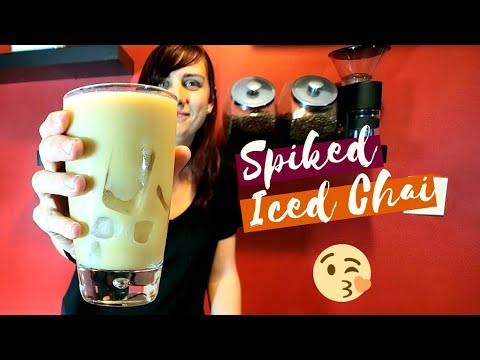 ICED VANILLA VODKA CHAI COCKTAIL - Easy Cocktail Recipe