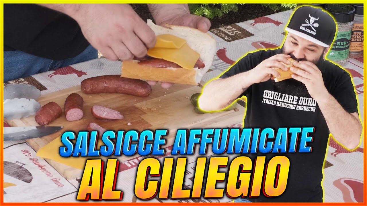 Salsicce Affumicate al Ciliegio : Il Grande Classico del BBQ in indiretta | Grigliare Duro