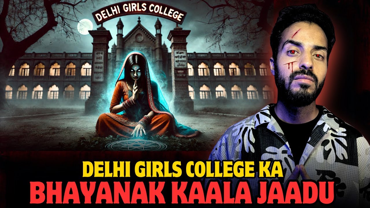 BLACK MAGIC INSIDE DELHI COLLEGE || Hindi Horror real story | Vikal Kashyap
