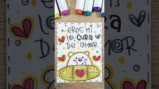 Carta de AMOR para tu NOVIO 💖#shortsvideo #short #cartas #amor #craft #papel #manualidades #arte
