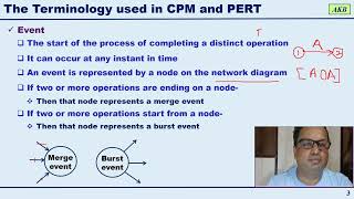 Networking Techniques in Project Management Part 2: Terminology used and rules to draw AOA diagram