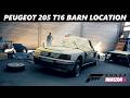 Peugeot 205 T16 - Barn Find Location | Shimanoyama Region | Forza Horizon 6