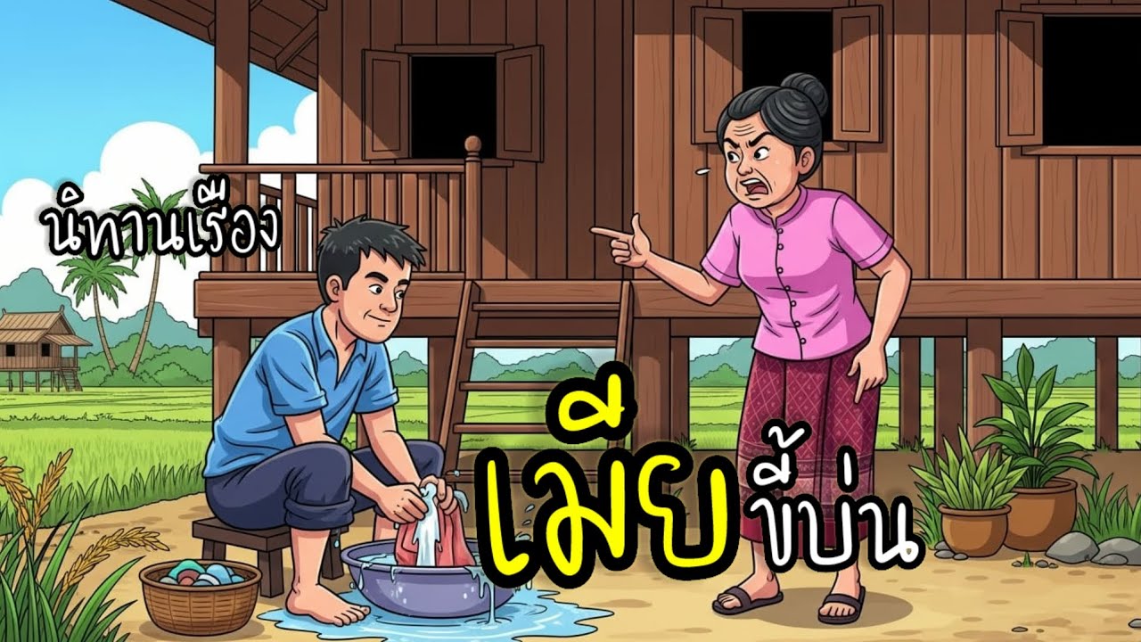 นิทานเรื่อง🌟เมียมักบ่น🌟 #นิทานก่อนนอน #นิทานสอนใจ #นิทานพื้นบ้าน #นิทานบ้านเราkk 