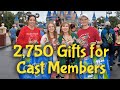 Christmas day at disney world 2023  cast member christmas highlights