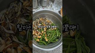 새파랗고 향이 진짜 좋다, 할머니표 여름반찬 꽈리고추무침