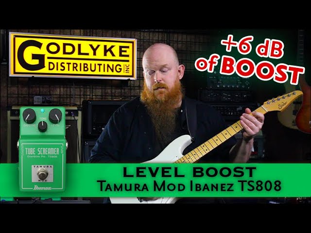 LEVEL BOOST Tamura Mod TS808 Ibanez Tube Screamer