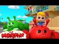 Robot orphle and morphle cake chase  morphle and geckos garage  cartoons for kids  funs