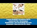 Premium Wanddeko 3D Weltkarte Holz in Deutsch mit Pins | Werkzeuglose Wandmontage | Eine