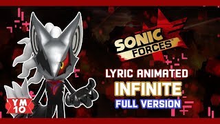 SONIC FORCES INFINITE FULL VERSION ANIMATED LYRIC 60fps