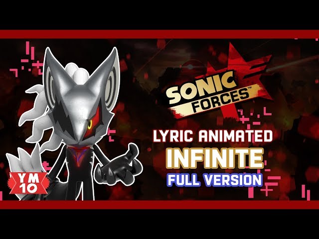 SONIC FORCES INFINITE (ANIMATED LYRIC) class=