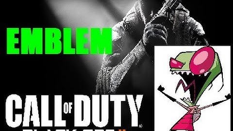 Black Ops 2 - Invader Zim Emblem