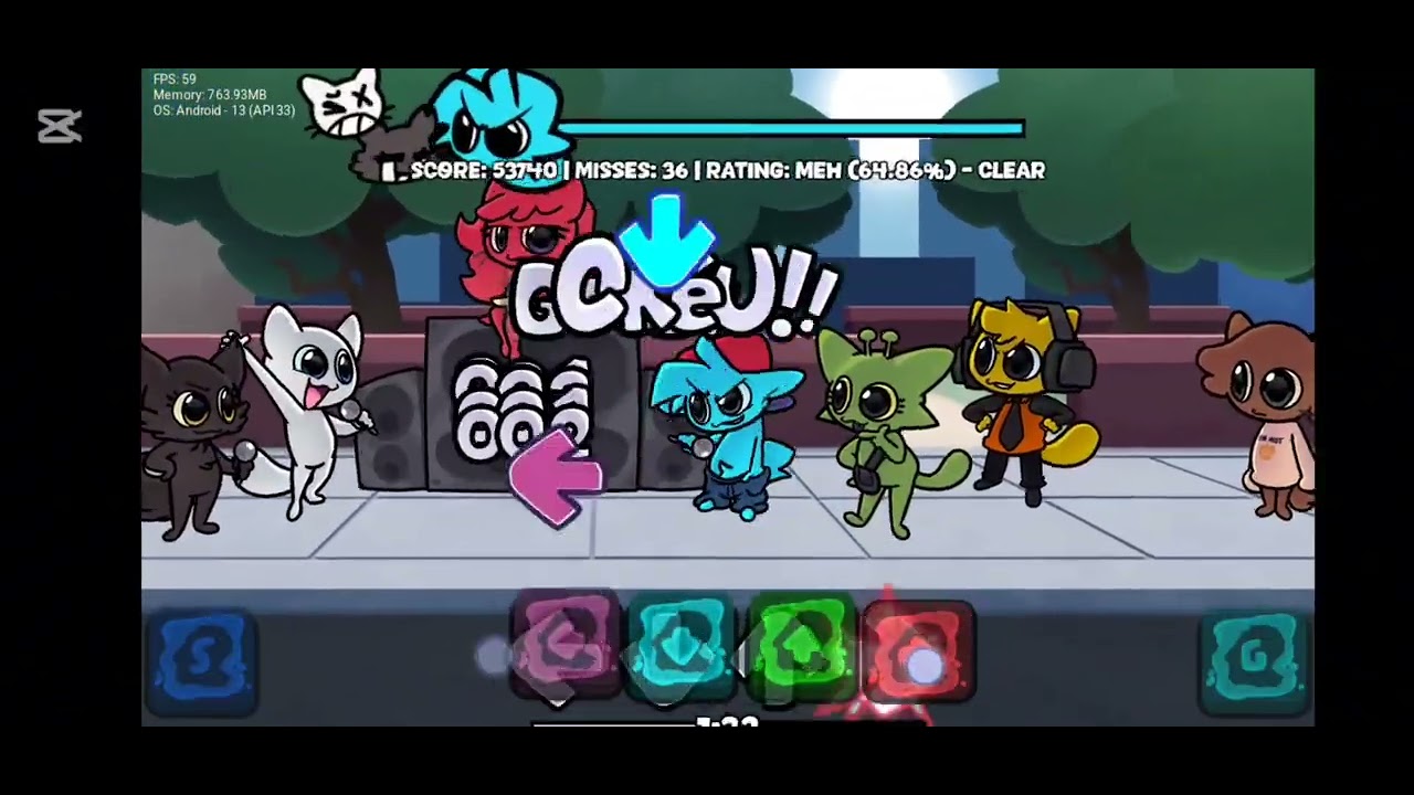 Creu en un mod de fnf ???