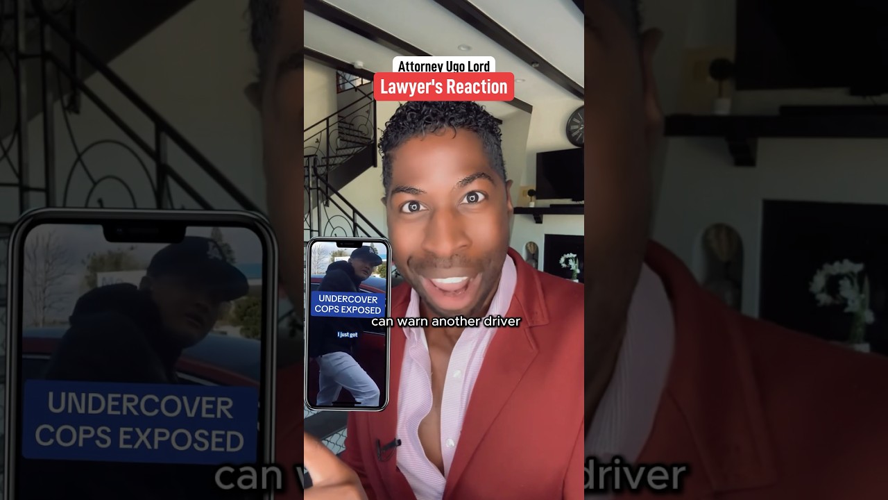 Man warns rideshare drivers of an undercover police trap. Interference? Attorney Ugo Lord reacts!￼￼