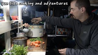 Slow Cooked Stew in the BC Coast Mountains - Van Life by Foresty Forest 125,551 views 6 months ago 9 minutes, 8 seconds