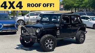 Real  life walkaround - Jeep Wrangler Unlimited Sahara! (2016)