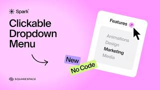 Clickable Dropdown Menu in Squarespace (No Code Needed)