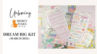Dream Big Kit Reveal MTK March 2024 @mercytiara